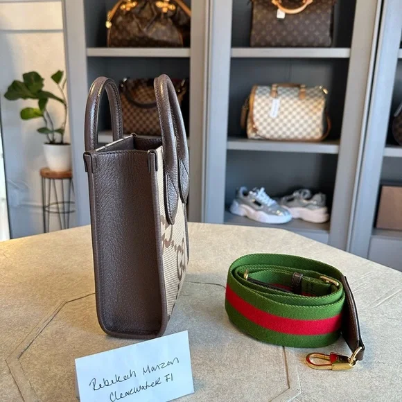 SOLD 📌Gucci Jumbo GG Mini Tote Bag - Picture 3 of 11